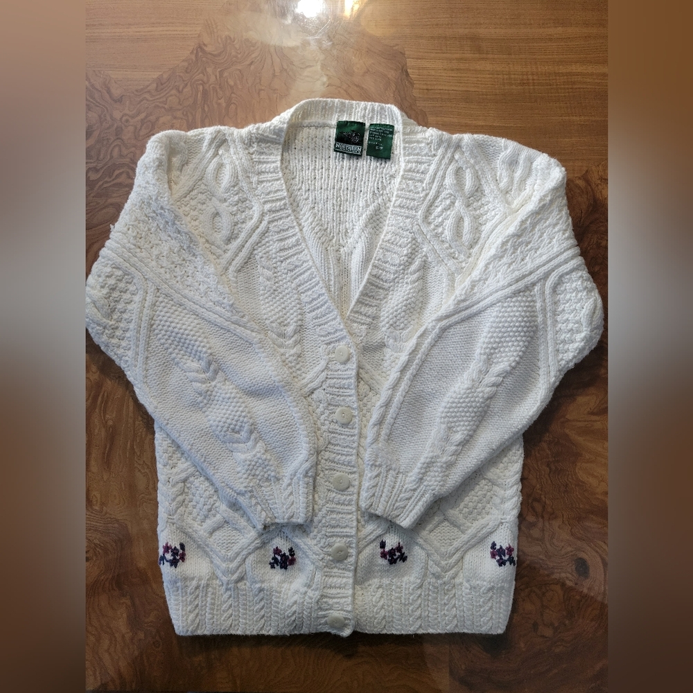 Northern Reflections  Cable Knit Cardigan